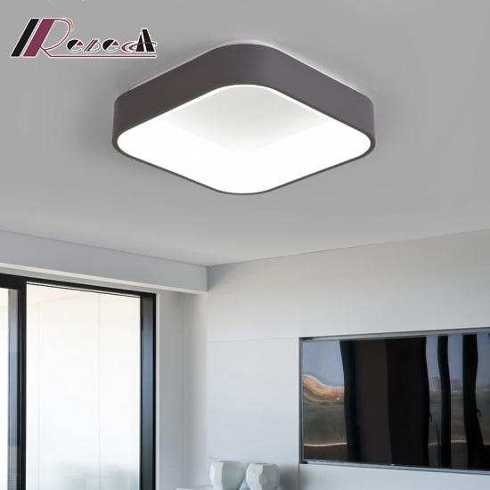 Nordic LED Fashion Personality Square Ceiling Lamps for Living Room