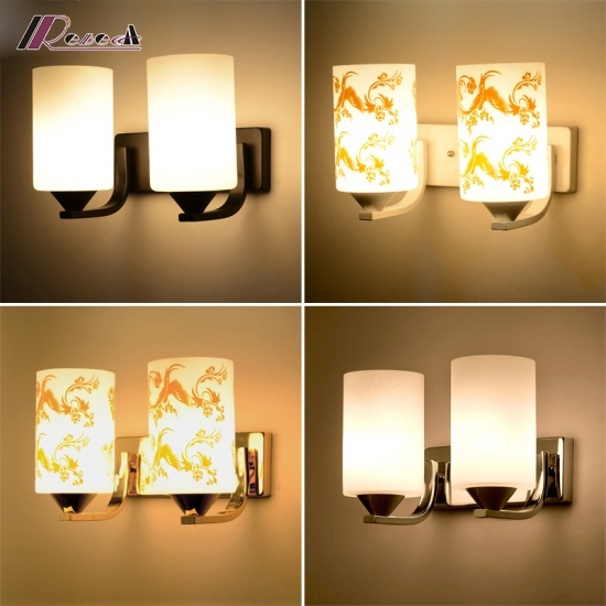 American Creative Two Head of Wall Lamp for Hallway