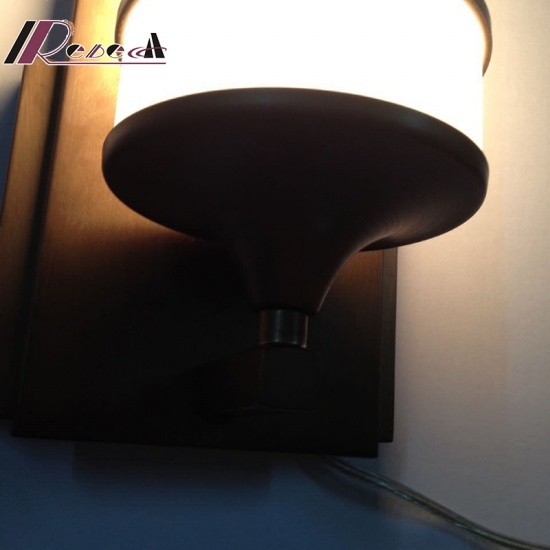 New Antique Copper Round Iron Wall Light for Hotel