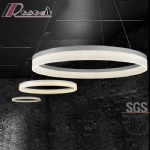 Modern Large Circle LED Hanging Pendant Lighting for Hotel