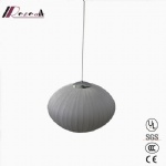 Modern Fabric Cage Customized Fishing Pendant Lamp for Coffee