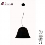 Modern Copper Matt Black Round Pendant Lamp for Dining Room