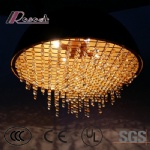 Hot Sale Modern Crystal Round Pendant Lamp for Hotel