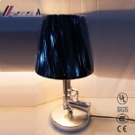 New Gun type base PK shade table lamp for reading